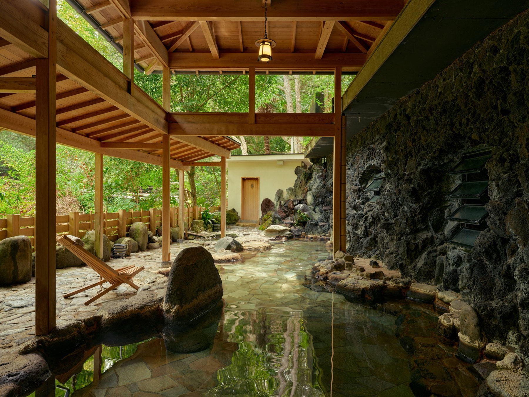 The bath house